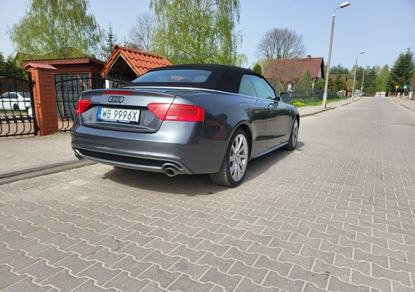 Audi A5 cena 75900 przebieg: 199000, rok produkcji 2014 z Brodnica małe 121